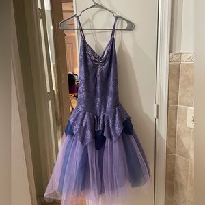 Weissman purple Ballet costume